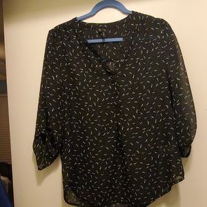 Maurices 3/4 length sleeve blouse
